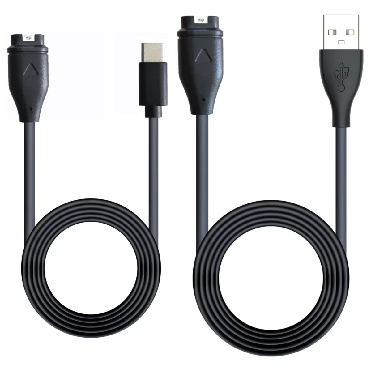 Câble de chargement USB compatible avec Garmin Vivoactive 5 4 4S 3 Quatix 7 6 6X 5 Remplacement du chargeur de montre intelligente USB-C.