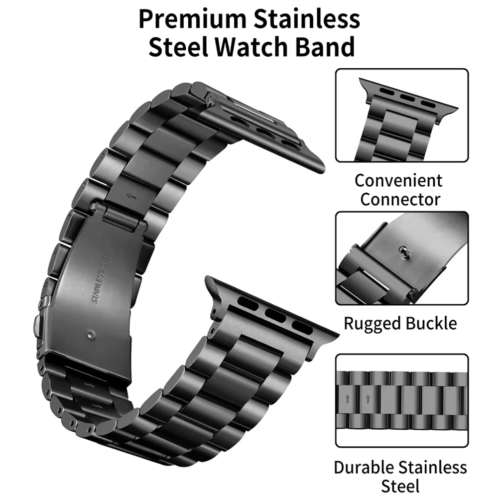Bracelet en acier inoxydable pour Apple Watch Ultra 3/2
