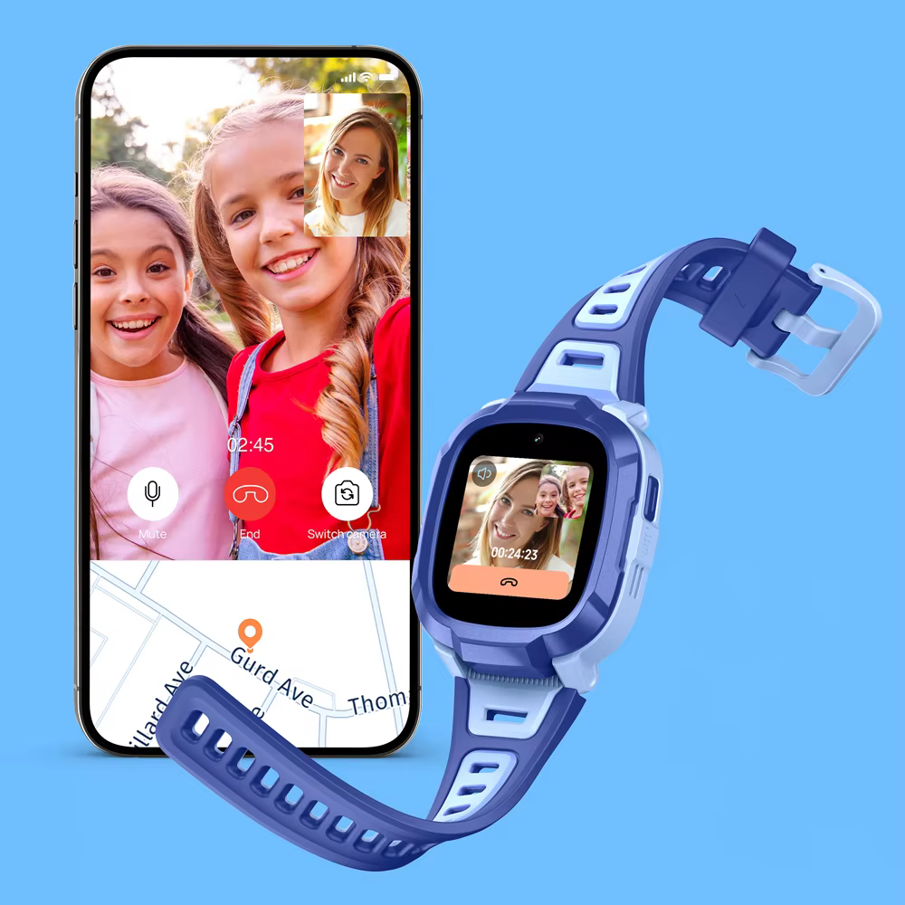 Mibro Kids smartwatch P6 GPS localisation en temps réel app contrôle 900mAh batterie 2mp caméra appel vocal 2atm