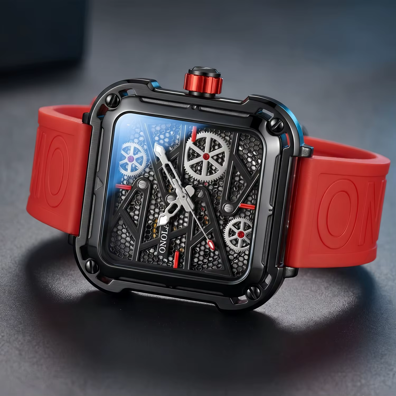Onola-Montre mécanique automatique pour homme