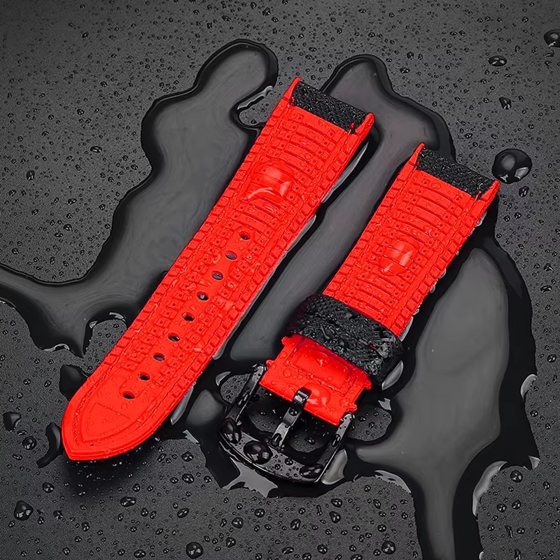 20mm 21mm 22mm 23mm 24mm pour TAG HEUER formule 1 bracelet en caoutchouc Nylon