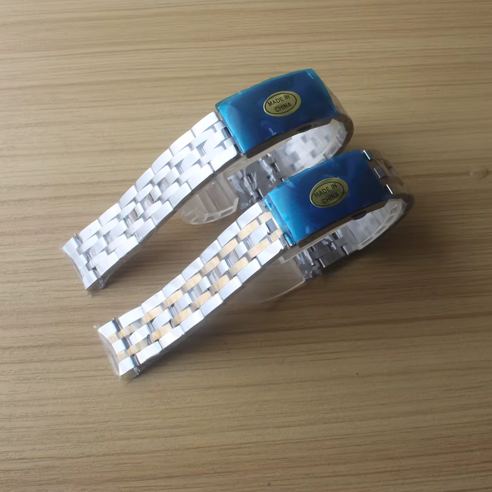 Bracelet de montre en acier inoxydable pour homme