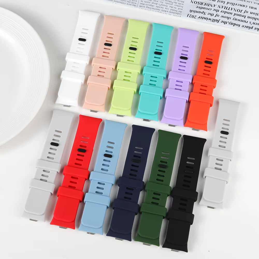 Bracelet en silicone d'origine pour montre connectée Redmi Watch 4 5 6
