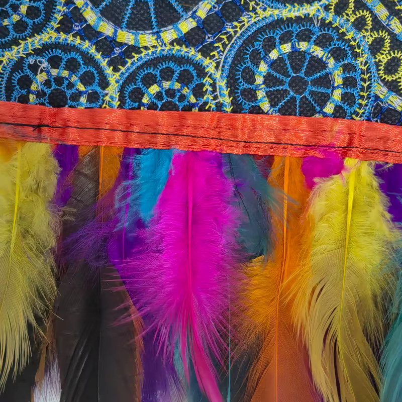 Costume de fête d'Halloween, col, écharpe, col et épaules gothiques en plumes, jeu de rôle de sorcière disponible pour femmes et hommes