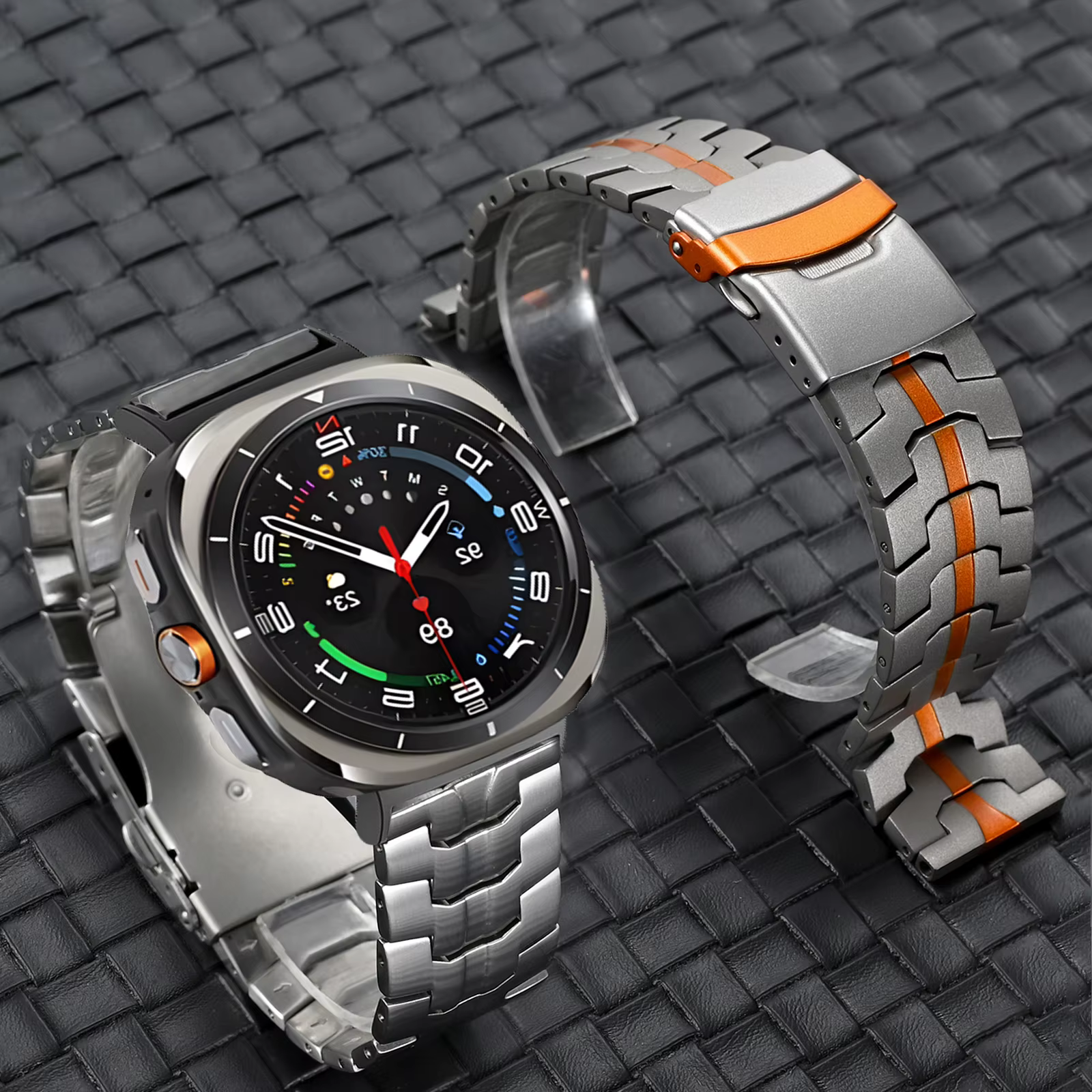Bracelet en métal pour Samsung Galaxy Watch Ultra