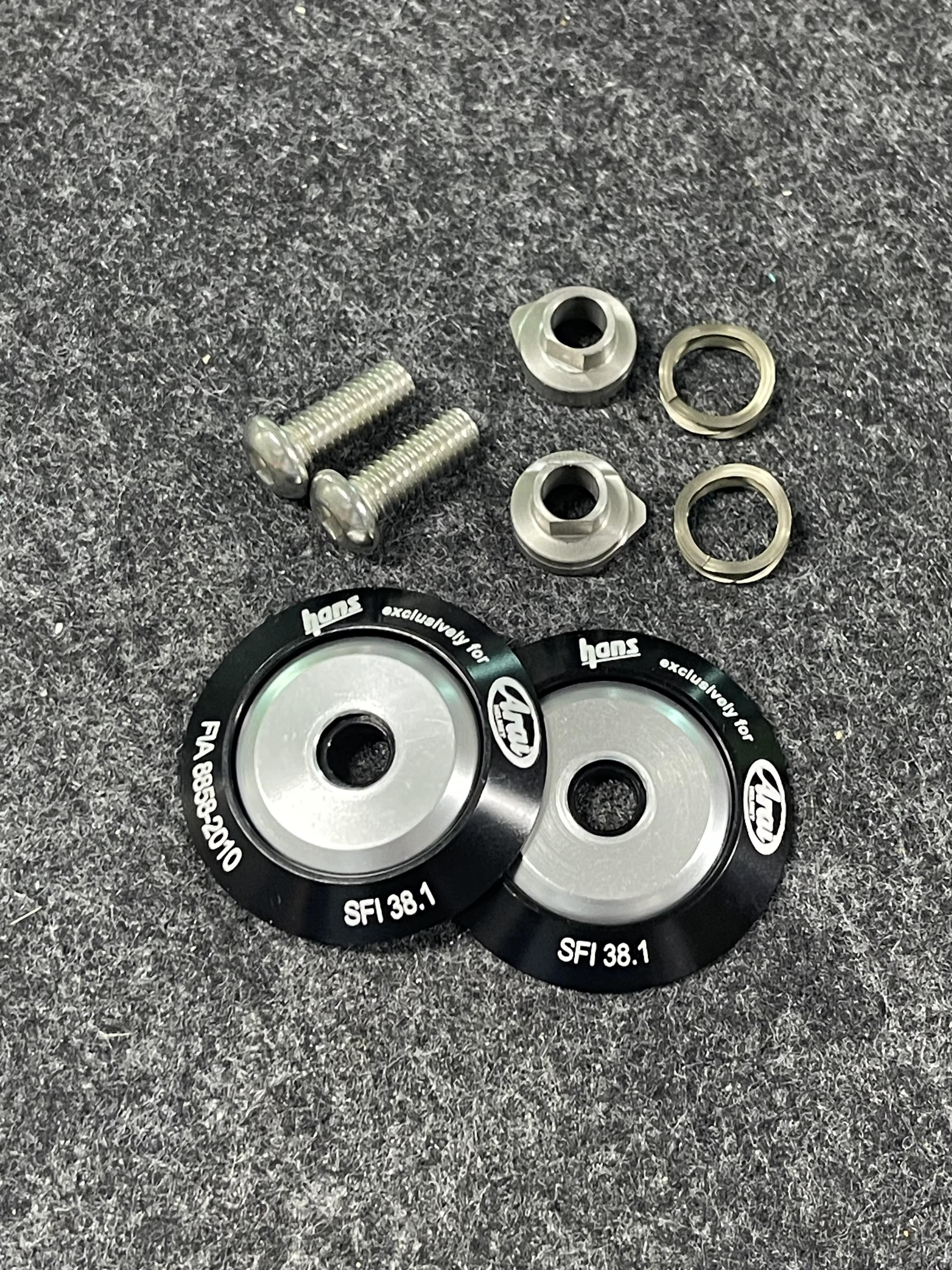 Hans FIA certifié SFI38.1 casque de course anti-filetage sangle accessoire FIA8858-2010 pour SK6 GP5 GP7 RS7 tous les casques