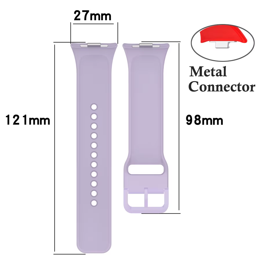 Bracelet en Silicone souple pour montre connectée Redmi Watch 4 5 6