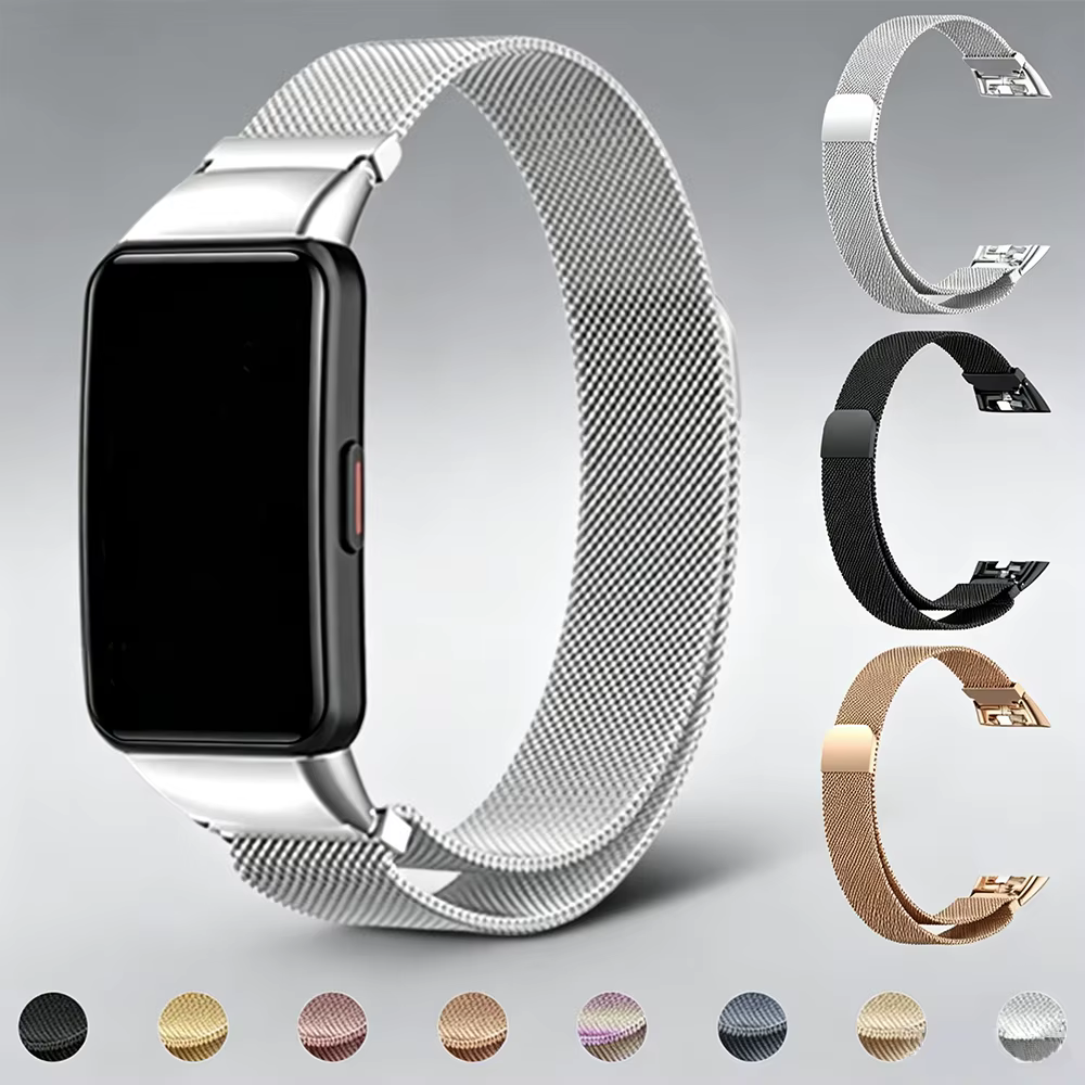 Bracelet à boucle magnétique pour Huawei Band 6/6 Pro/7/8