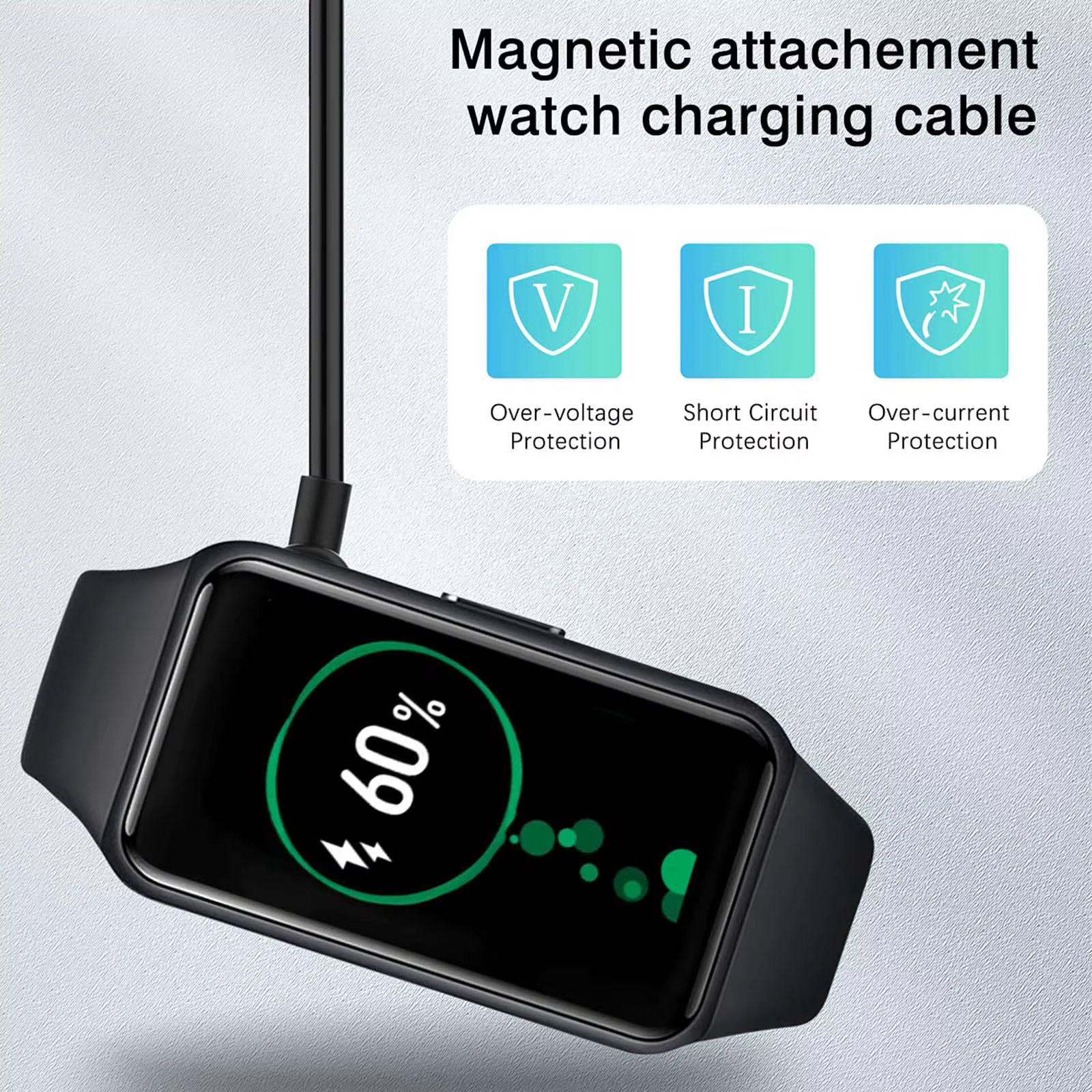 Chargeur de montre connectée pour Huawei Band 6/7/8/9/10 Watch pour Mini/2/3/4X/4Pro Honor