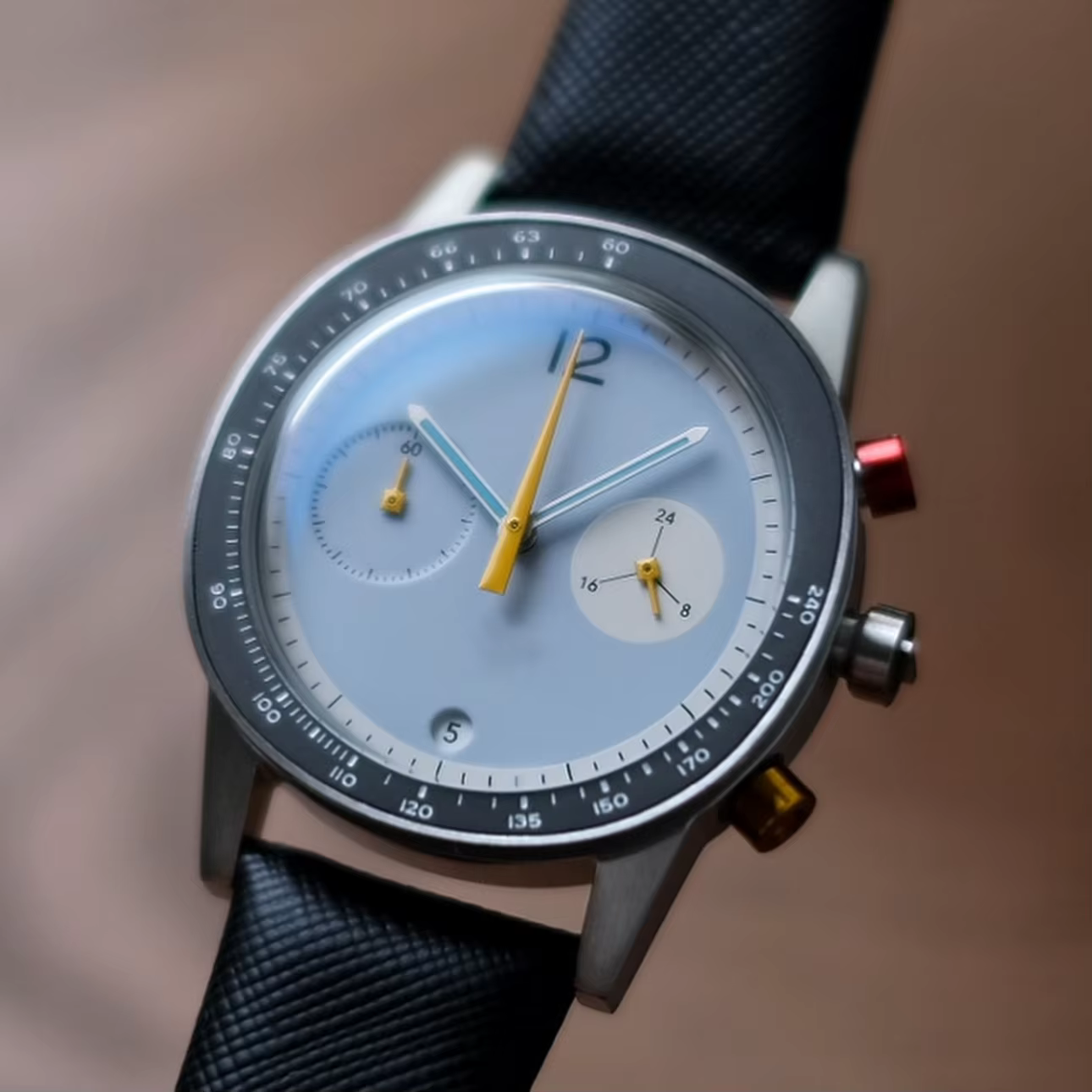 CILOA montre de sport ronde bleue pour hommes de haute qualité lumière luxe 2025 nouvelle marque cadeau véritable