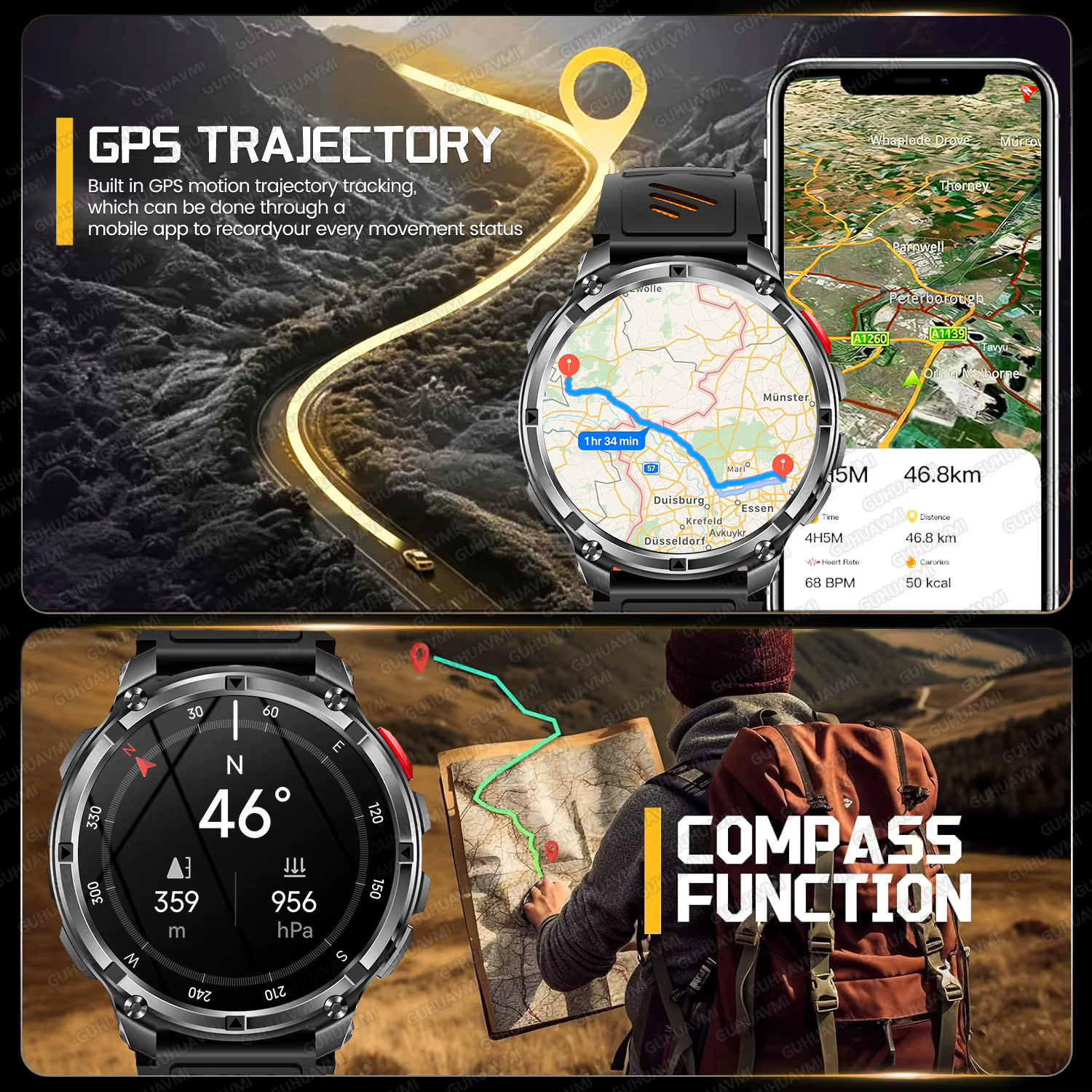 Nouvelle montre intelligente T-Rex 3 Pro 2026