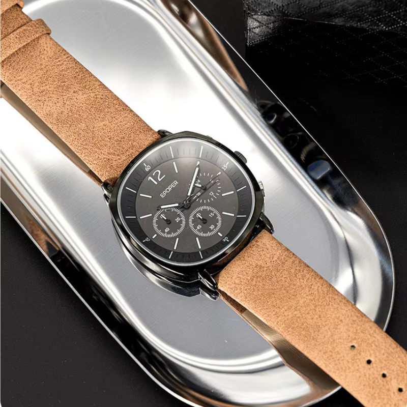 Montre à quartz pour homme