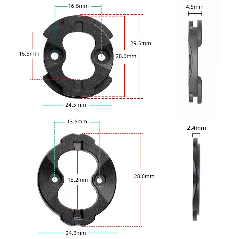 Base de réparation pour ordinateur de vélo Garmin 1050 840 540, en alliage CNC, non imprimé en 3D, avec outil, base fixe légère pour GPS de cyclisme