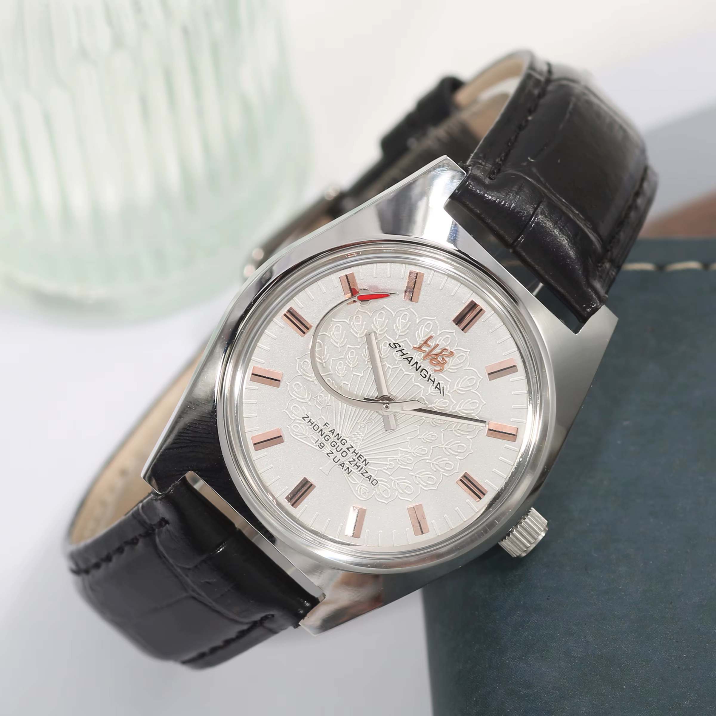Montre mécanique pour homme 7120 36mm à remontage manuel étanche Shanghai Chine usage quotidien bureau cadeau anniversaire vacances vente en gros