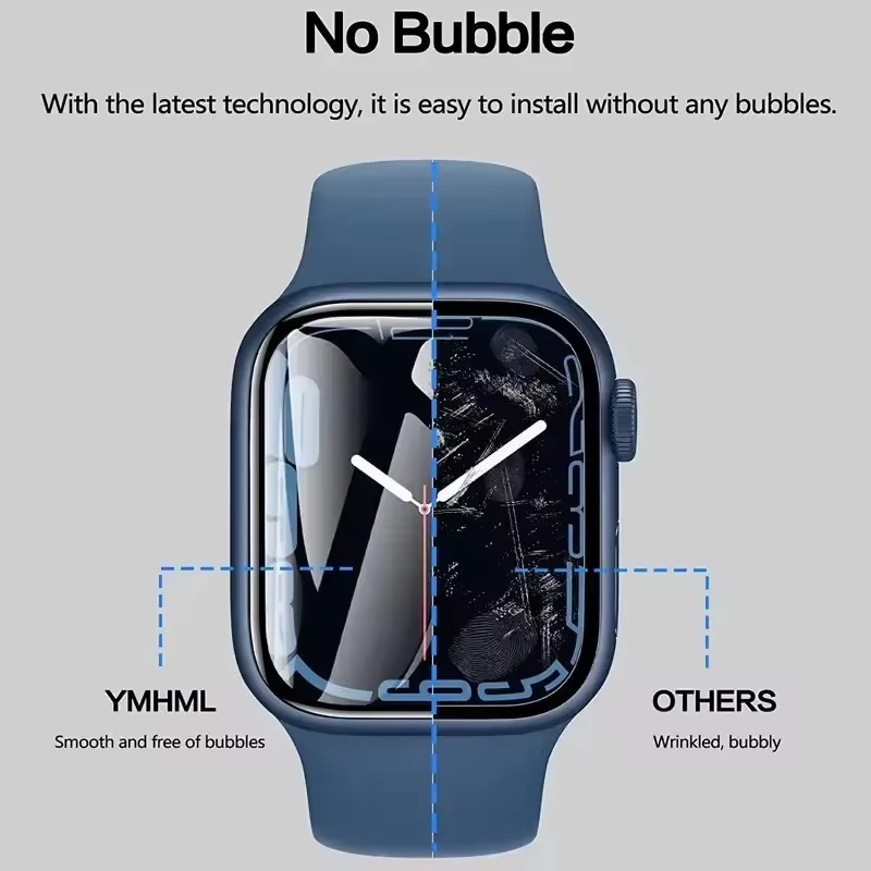 Film de protection incurvé pour Apple Watch