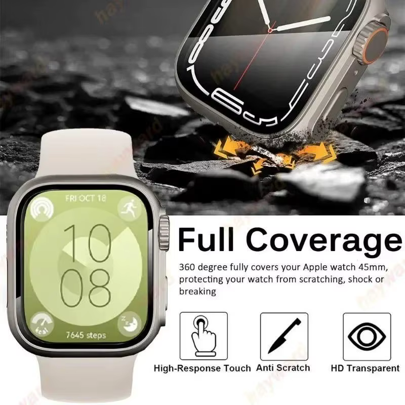 Protecteur d'écran + boîtier en verre trempé pour Huawei Watch Fit 4 Fit 4 Pro Fit 3