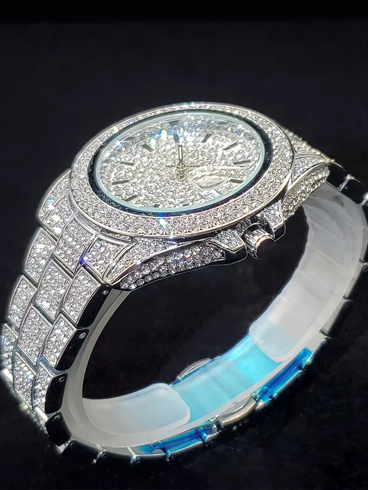 Montre à Quartz pour hommes avec calendrier montres-bracelets étanches