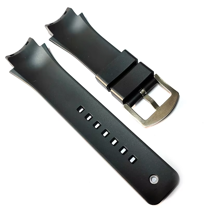 Bracelet de montre en caoutchouc pour Gucci YA137/YA137107A