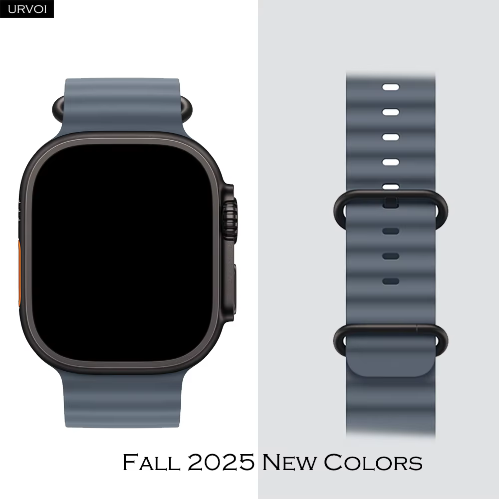 URVOI Ocean Band pour Apple Watch Ultra 3 2 Strap Series 11 10 9 8 SE Sport