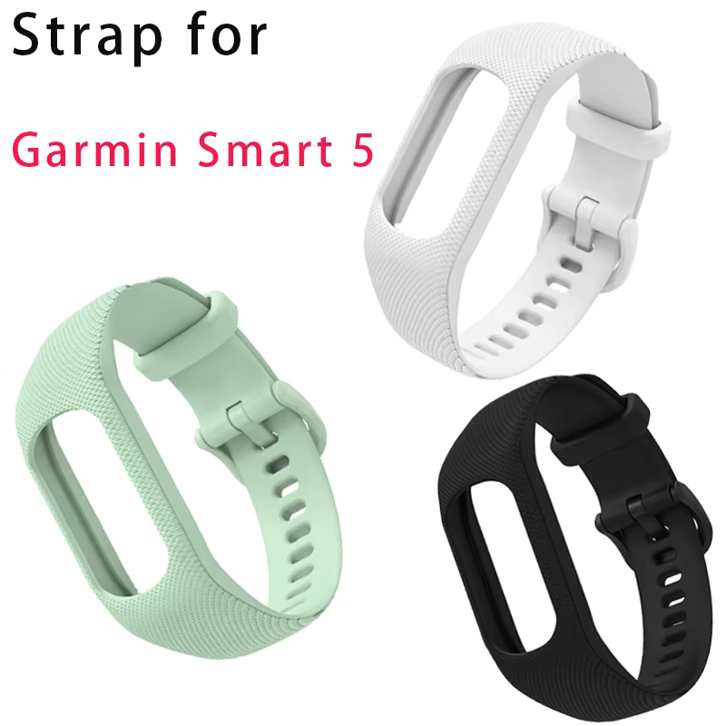 Bracelets de sport en silicone pour Garmin Smart 5