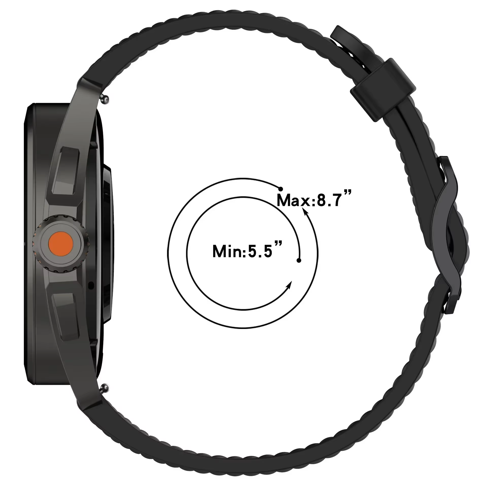 20 22mm Sport Bracelet respirant pour COROS Pace 3 2