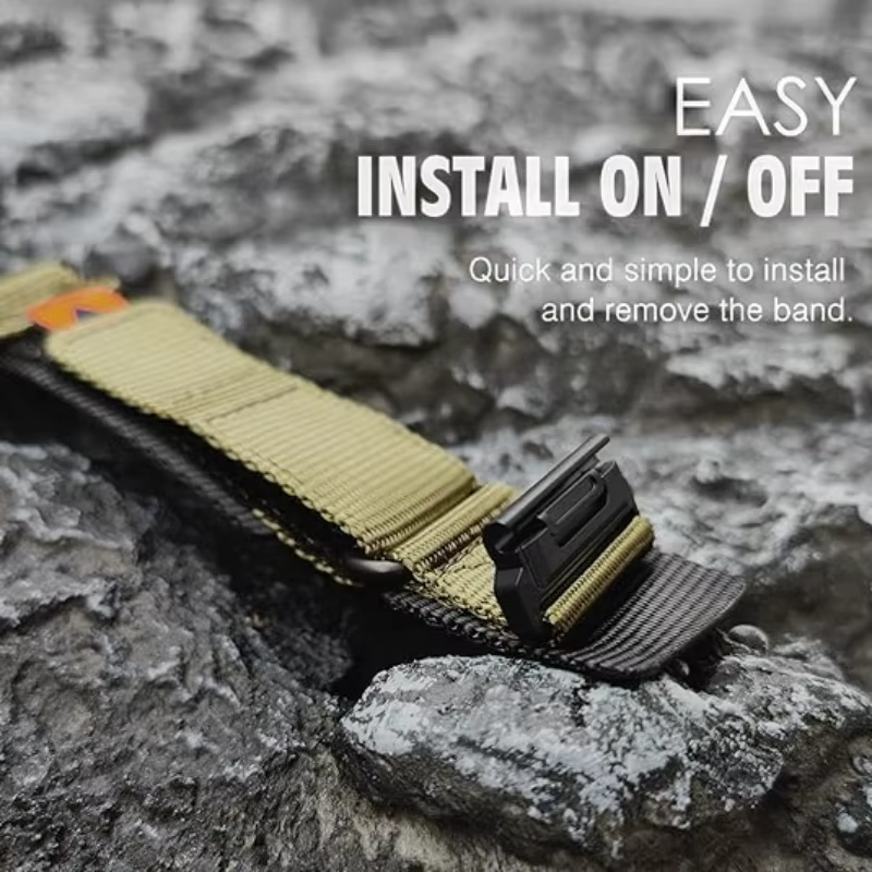 Garmin-Bracelet de montre à boucle en nylon