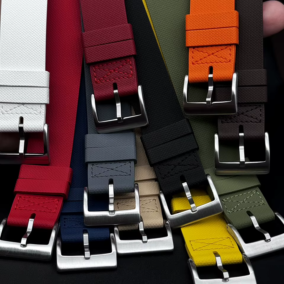 Nouveau bracelet de montre sport en caoutchouc FKM