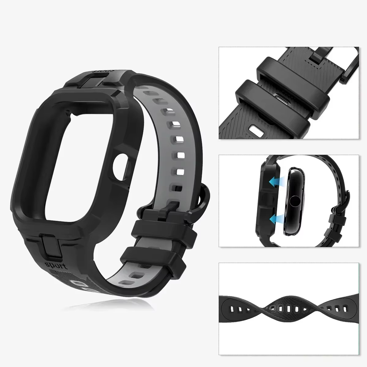 Pour Xiaomi Redmi montre 4 bracelet de Sport