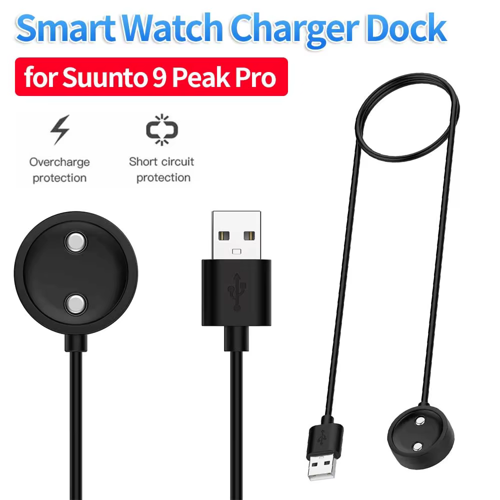 Chargeur magnétique USB pour montre connectée SUUNTO 9 Peak Pro/Vertical/Race/Race S/Ocean