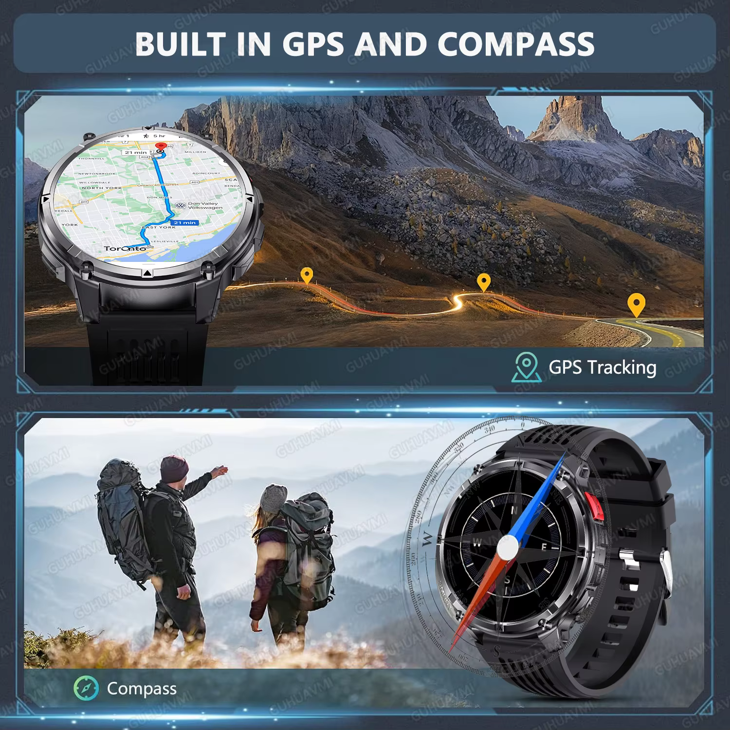 Nouvelle montre connectée T-Rex3 Pro 2026 avec batterie 1100 mAh
