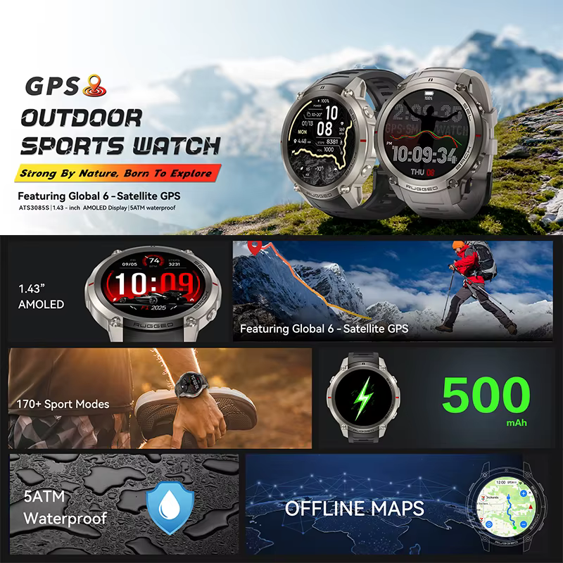 Montre connectée d'extérieur 1