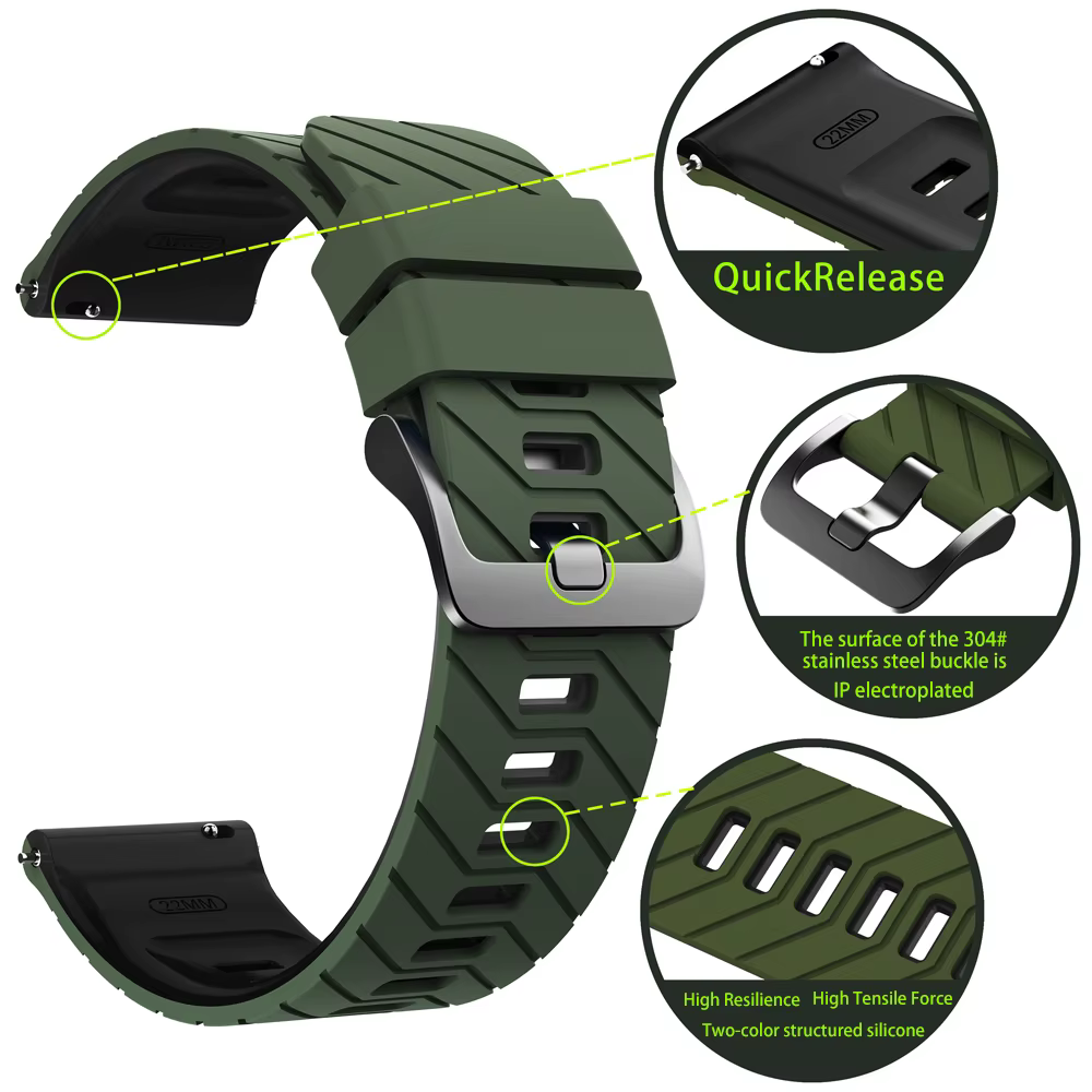 Bracelets pour Garmin Venu 4 45mm 22mm Bracelet de montre