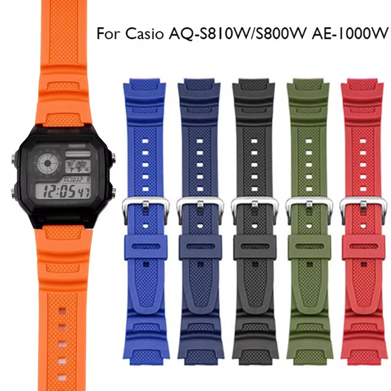 Bracelet de montre 18mm pour CASIO AE1200 / 1300 / 1000 W-219