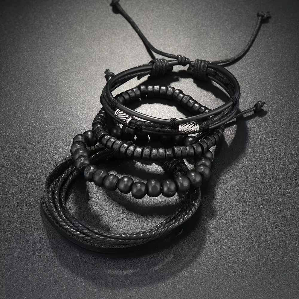 Bracelet en cuir pour hommes