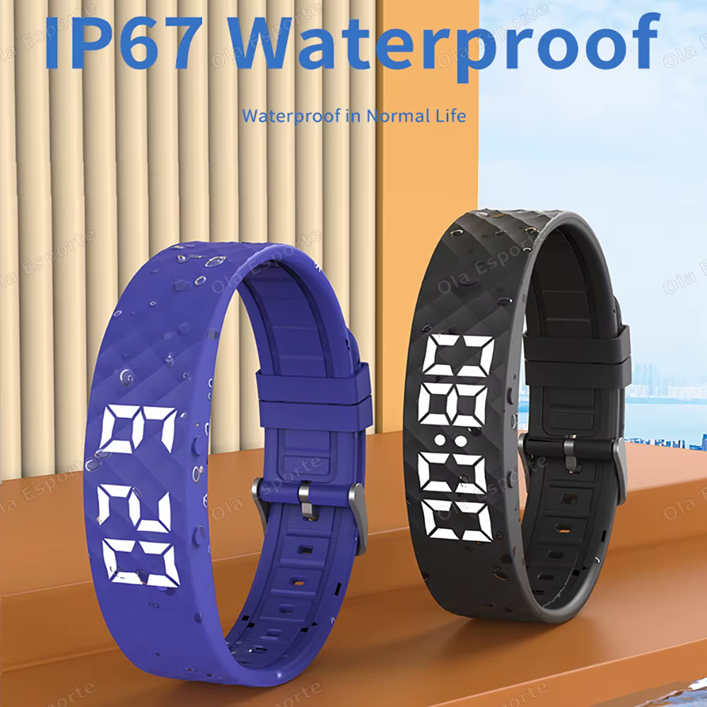 Bracelet Connecté Sportif Extérieur 2026 avec Alarme Vibrante