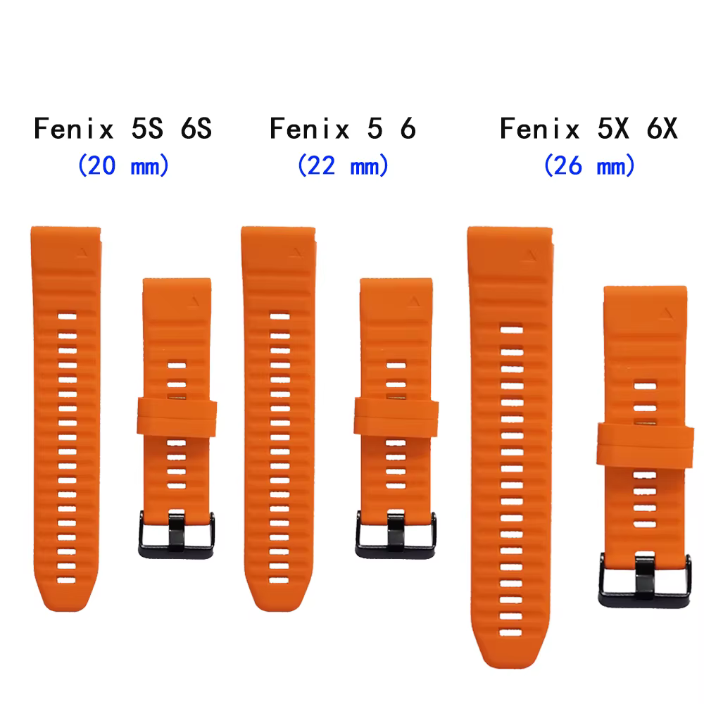 Bracelet de Montre en Silicone à Dégagement Rapide