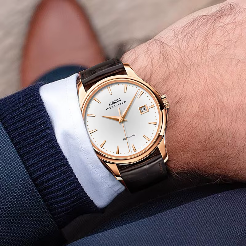 Montre mécanique pour homme LOBINNI L12026