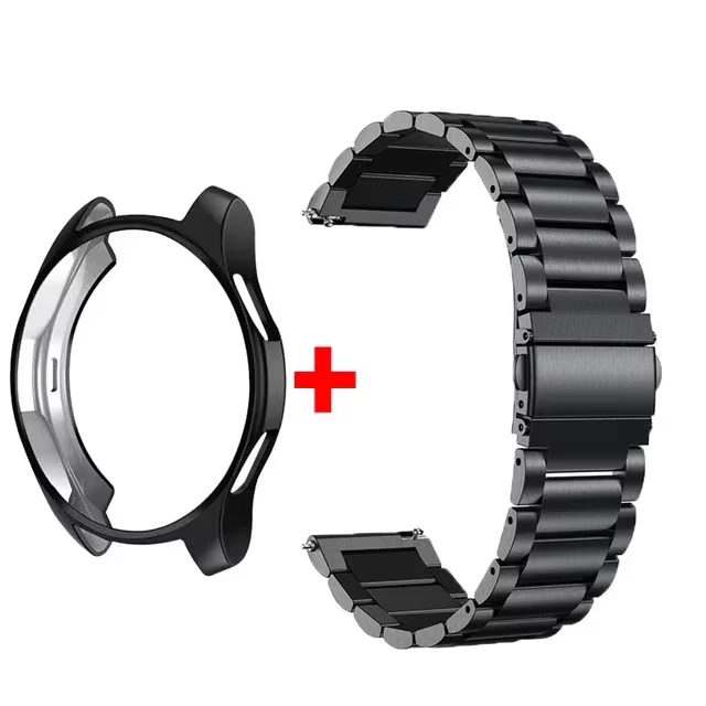 Bracelet + étui pour Samsung Galaxy Watch 7 6 5 4 44mm 40mm classique 46mm 42mm