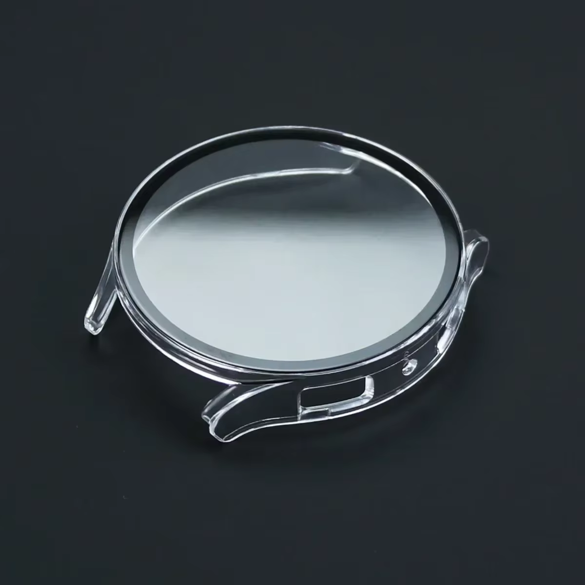 Coque PC mate avec verre intégré pour Samsung Galaxy Watch 7 6 5 4 FE 40mm 44mm, fine, légère, anti-rayures