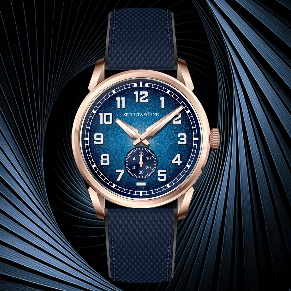 Specht & Söhne nouvelles montres mécaniques automatiques pour hommes japon C3 montre de sport en cristal saphir lumineux ﻿ 5Bar étanche