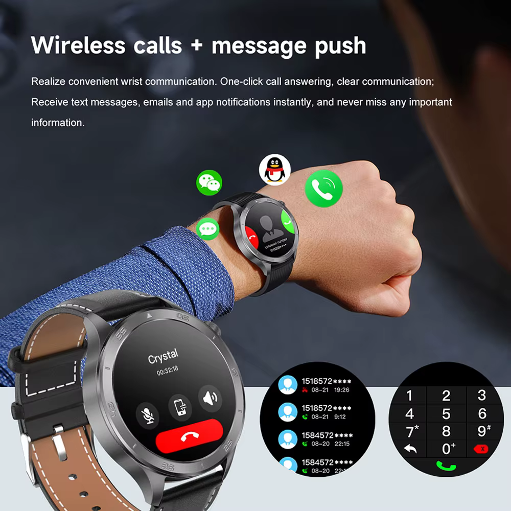 OPPO montre X2 dernière appel Bluetooth Smartwatch hommes GPS NFC surveillance de la santé IP68