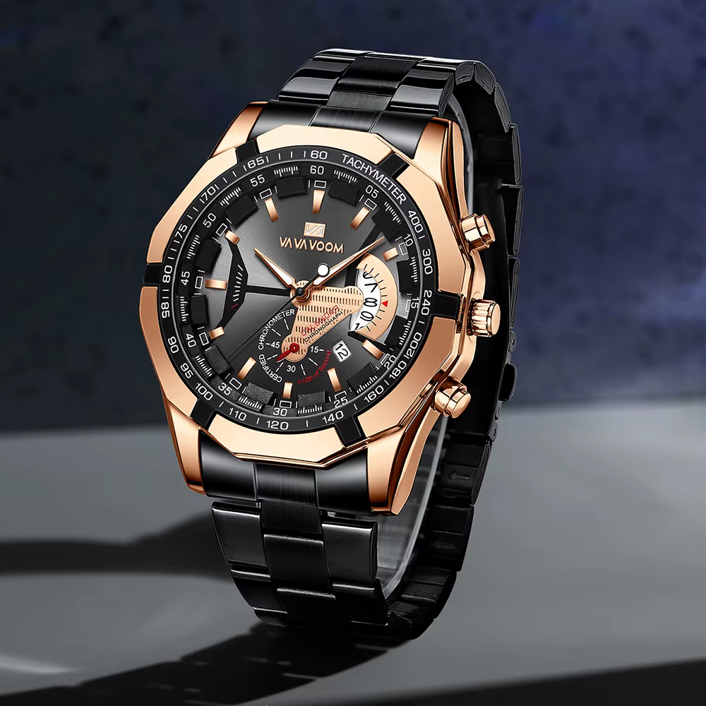 2023 Top marque montre de luxe mode vente or sport décontracté Quartz voyage montre-bracelet étanche hommes horloge Relogio Masculino