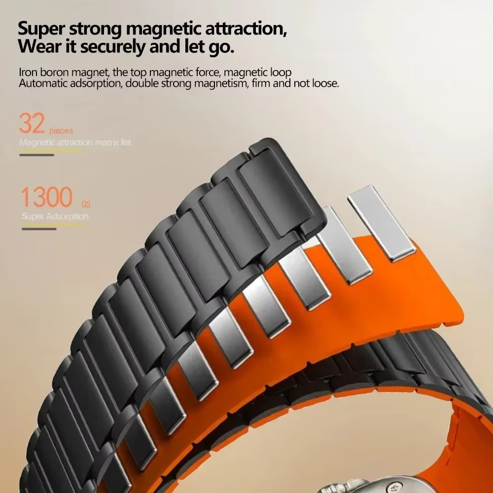 Bracelet en silicone pour Apple Watch
