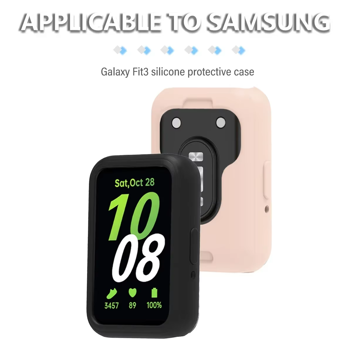 Coque en silicone souple pour Samsung Galaxy Fit 3