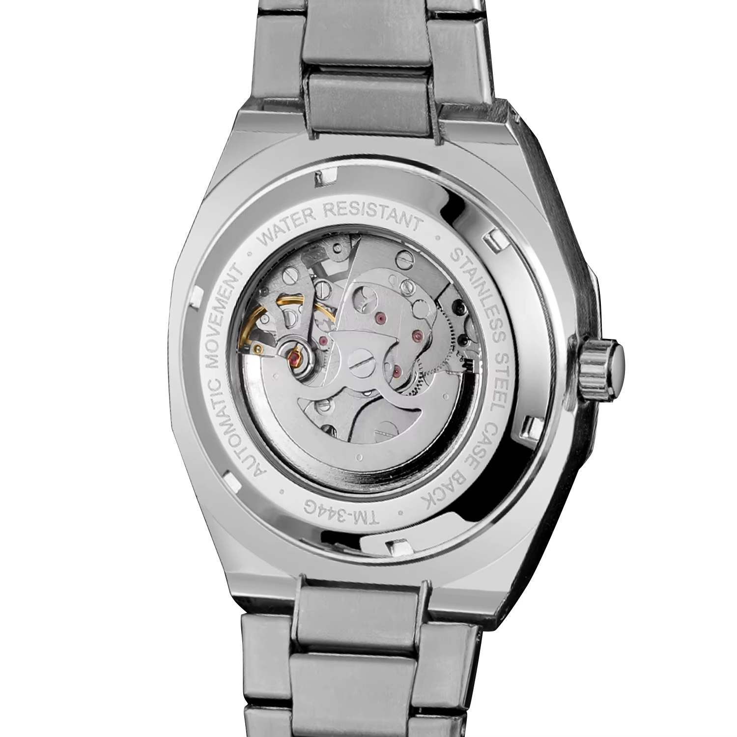 FORSINING mode automatique hommes montres haut de gamme mécanique Transparent étanche militaire en acier inoxydable