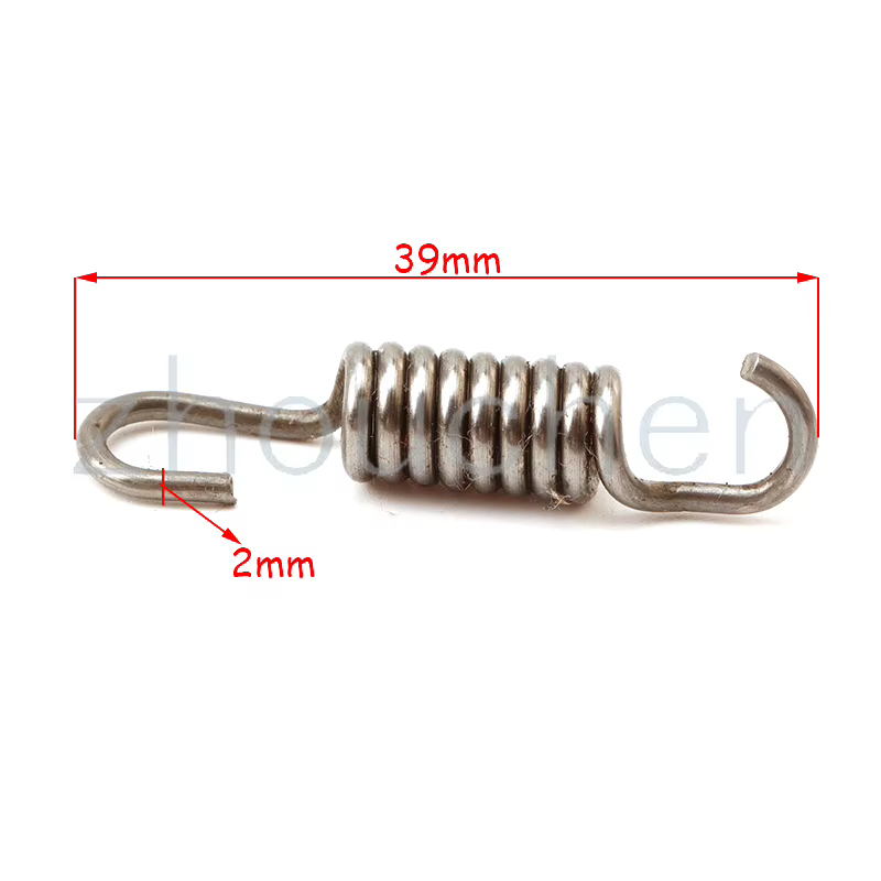 Ressort d'embrayage de poche pour mini moto électrique, accessoires de moto, 2 temps, 49cc, D343, Pit Bike, plaque de façade RL, pièces modifiées, 9 pièces