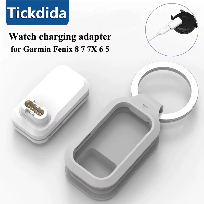Adaptateur de chargeur de Type C pour Garmin Fenix 8 7 7X 6X 6 Pro 5 5X Enduro 2 Tactix 7