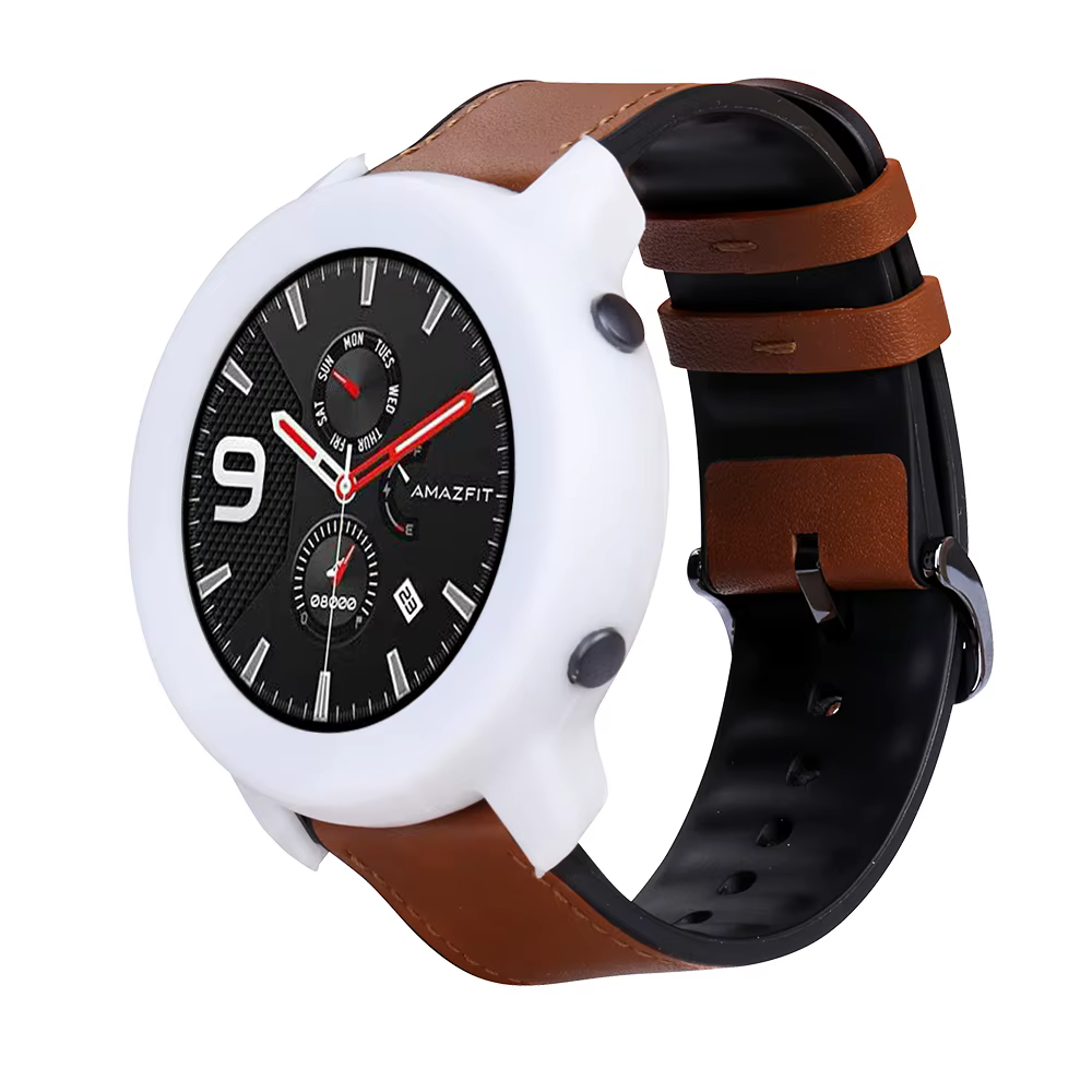 FIFATA – étui de protection en Silicone souple coloré pour montre intelligente Huami Amazfit GTR 47/42mm