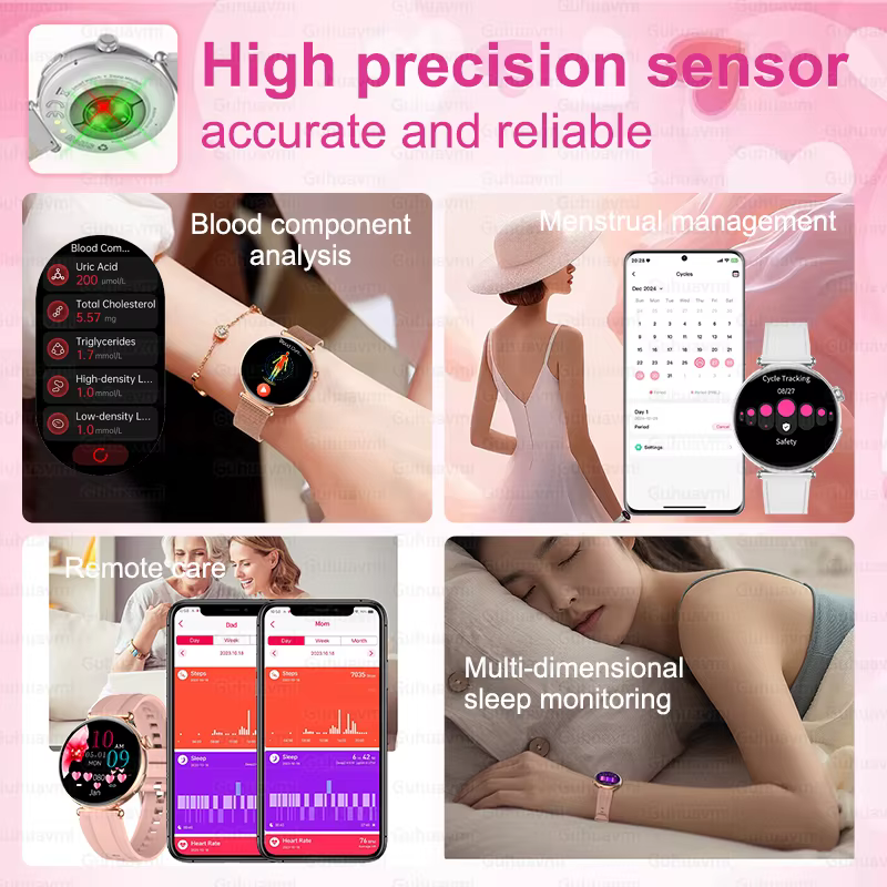 Nouvelle montre connectée 2026 pour femmes