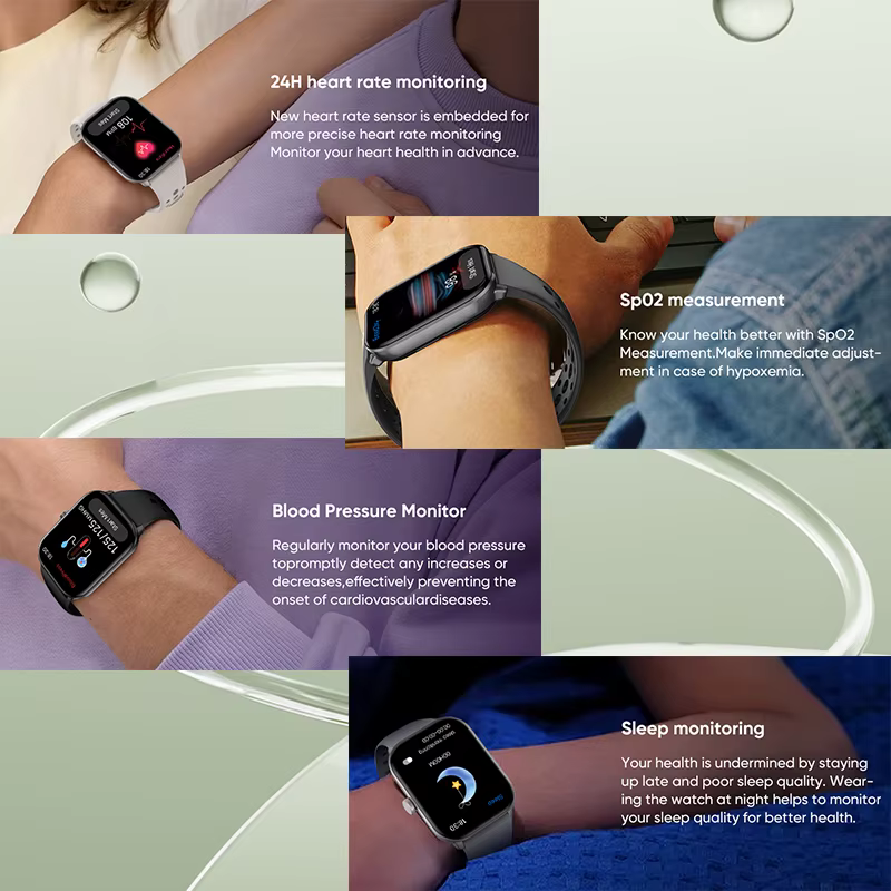 Montre connectée pour hommes et femmes